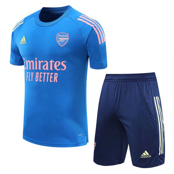 Entrenamiento Arsenal Conjunto Completo 2021 2022 Azul Rosa